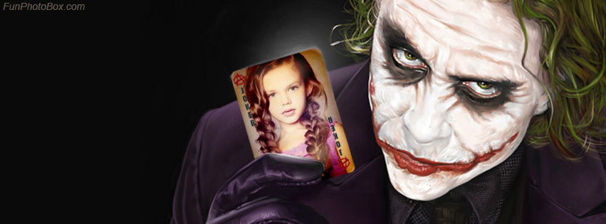 Portadas para facebook con Joker - Fotomontajes Gratis | Fotomontajes  Gratis - Como hacer fotomontajes gratis